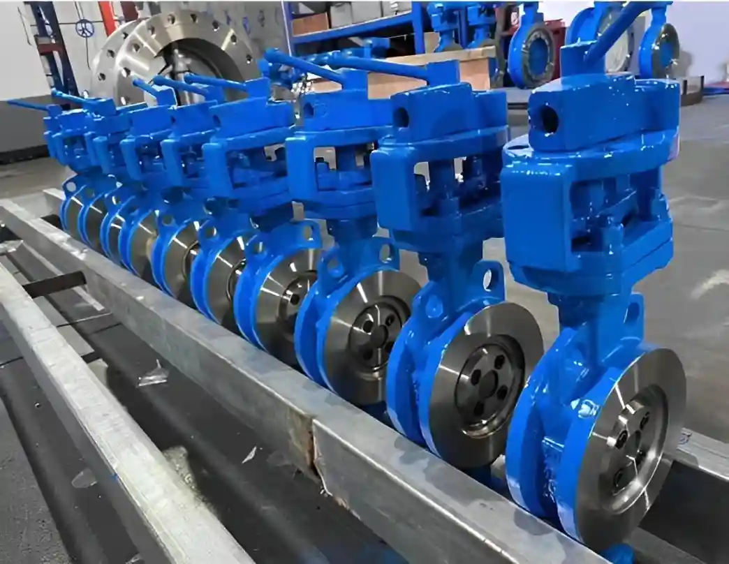 Flow control valve types lined up from Gowin’s Manufacturer